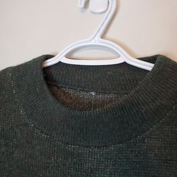 Vintage 90s Penguin Antarctic Nature Knit Sweater Green Size XL - Picture 4 of 4